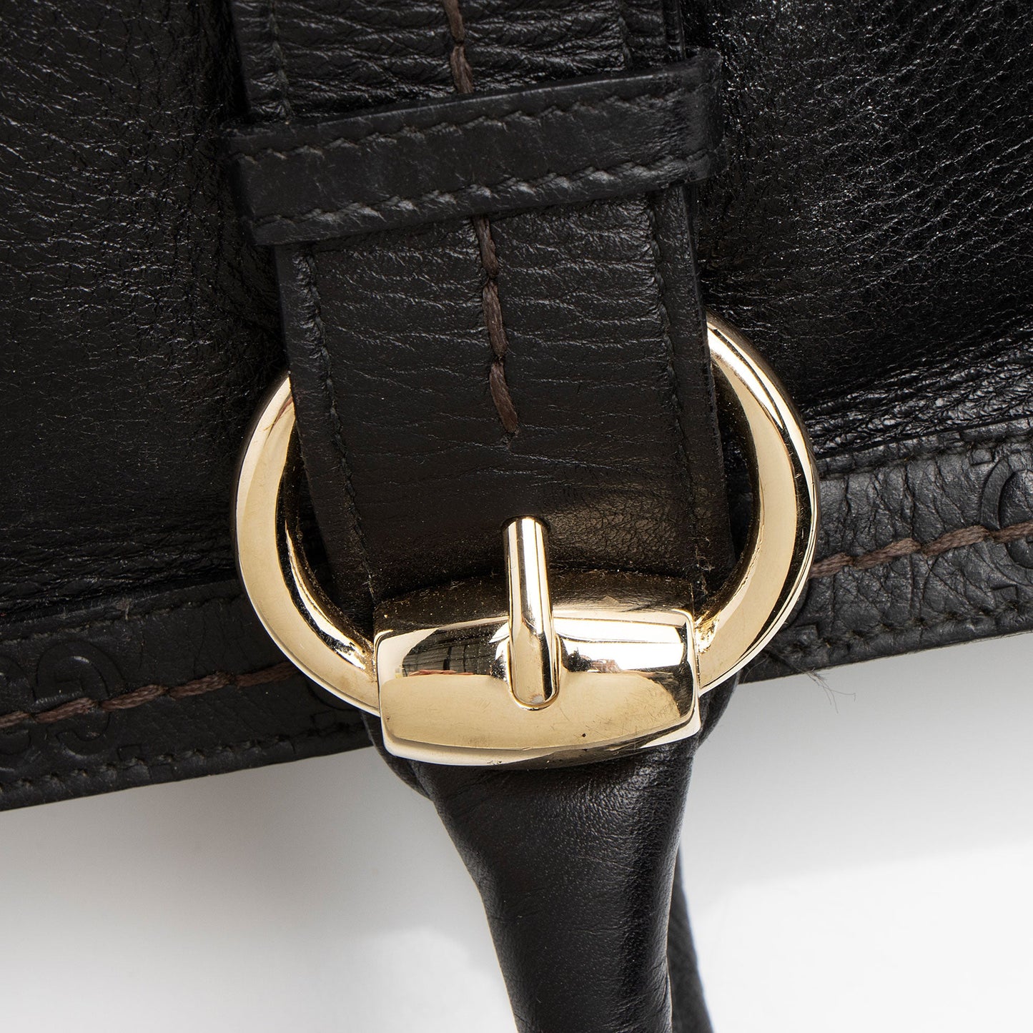 Gucci Leather Signoria Medium Tote