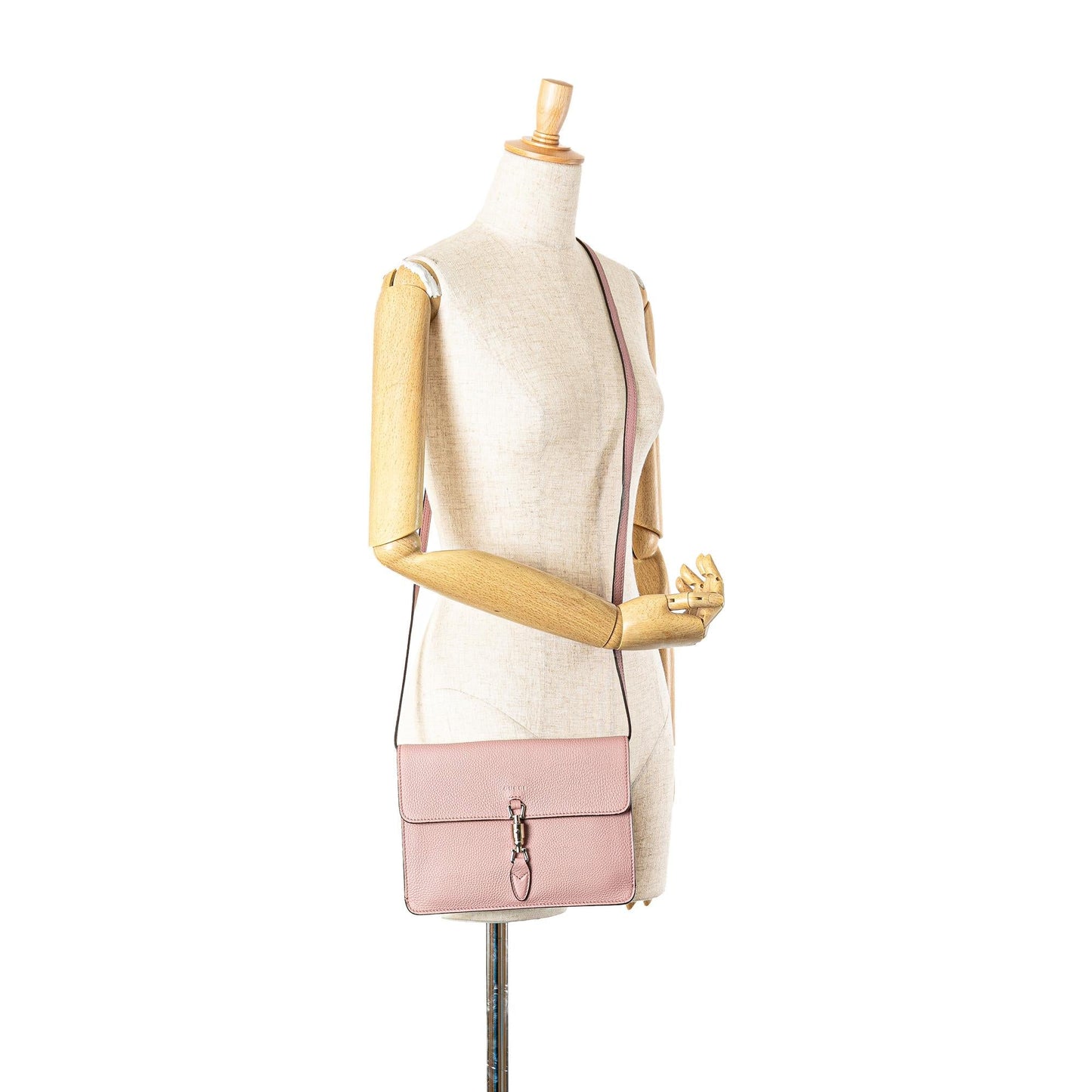 Gucci Leather Soft Jackie Convertible Crossbody