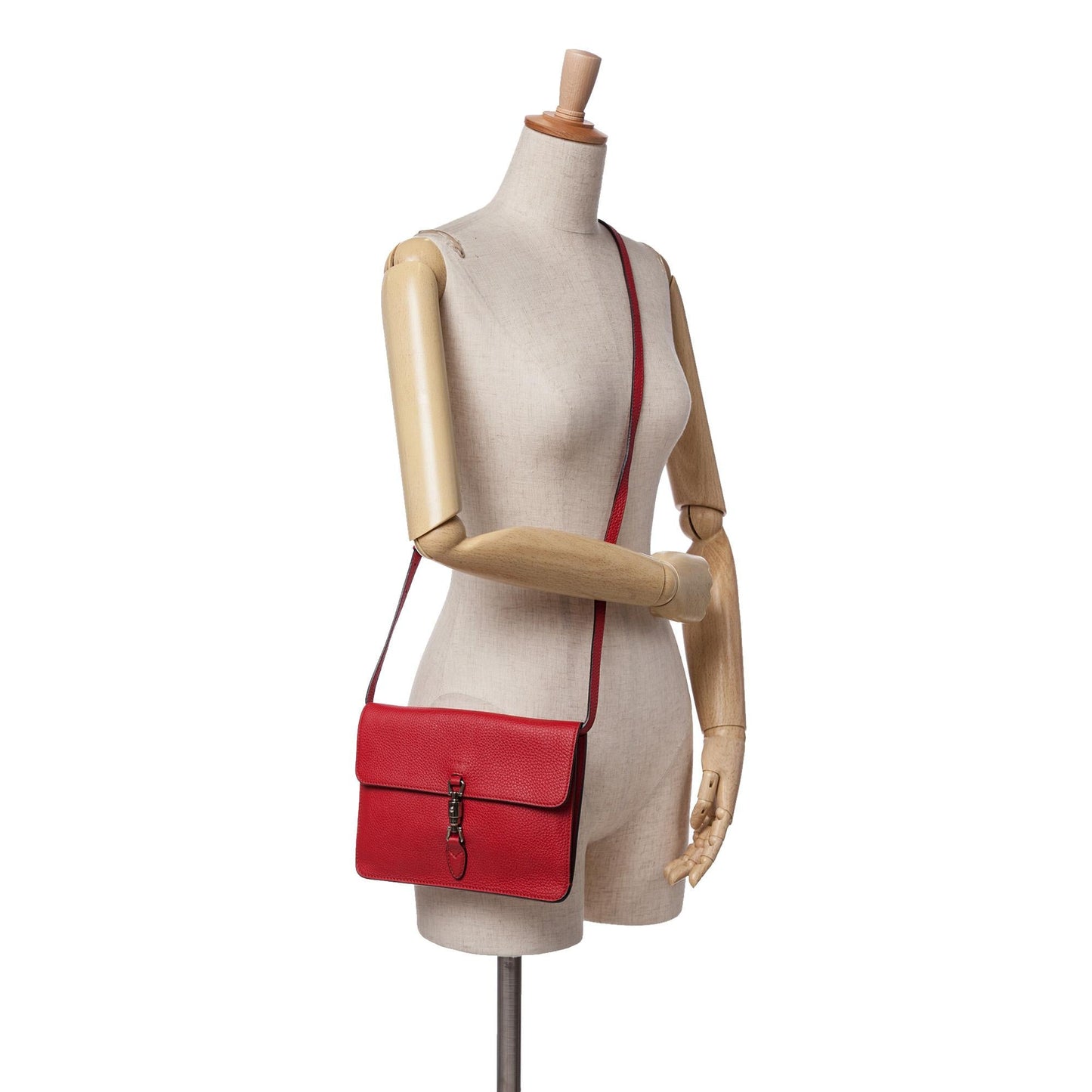 Gucci Leather Soft Jackie Convertible Crossbody