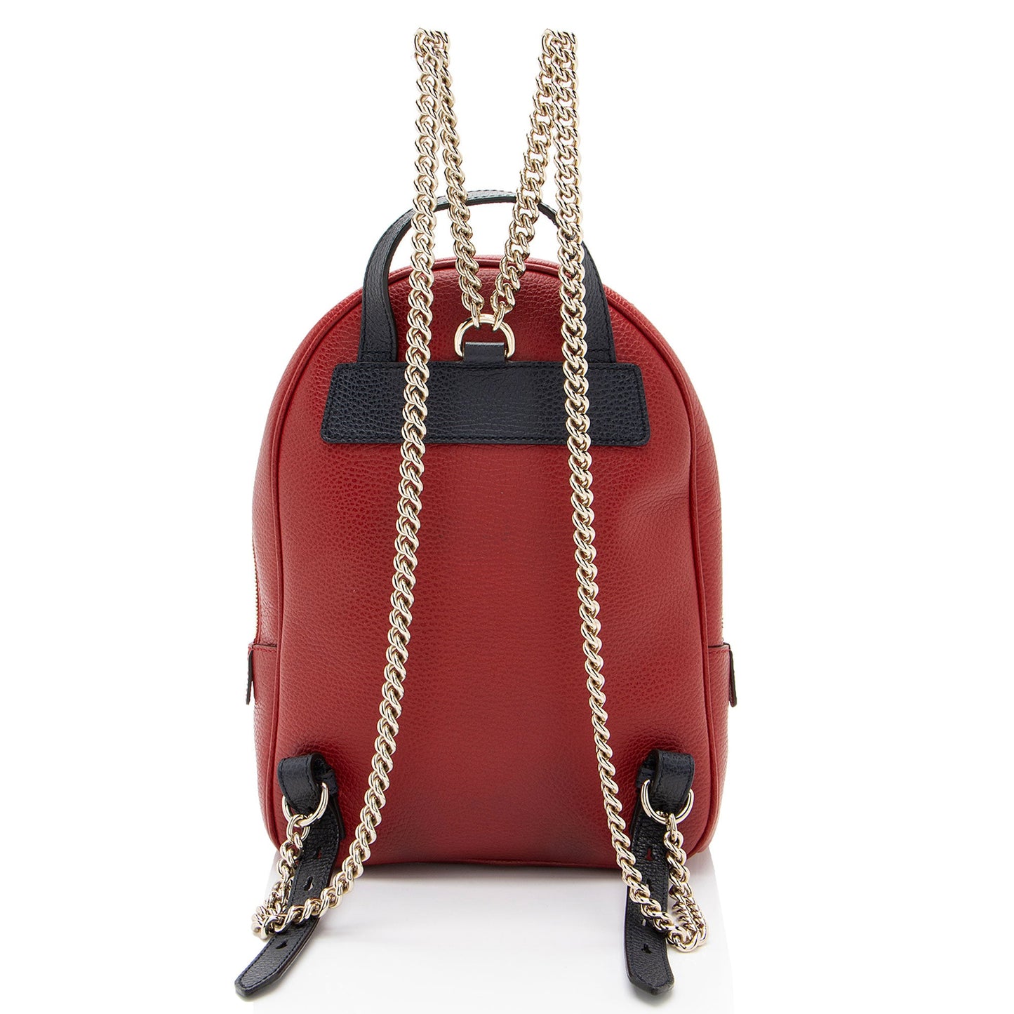 Gucci Leather Soho Chain Backpack