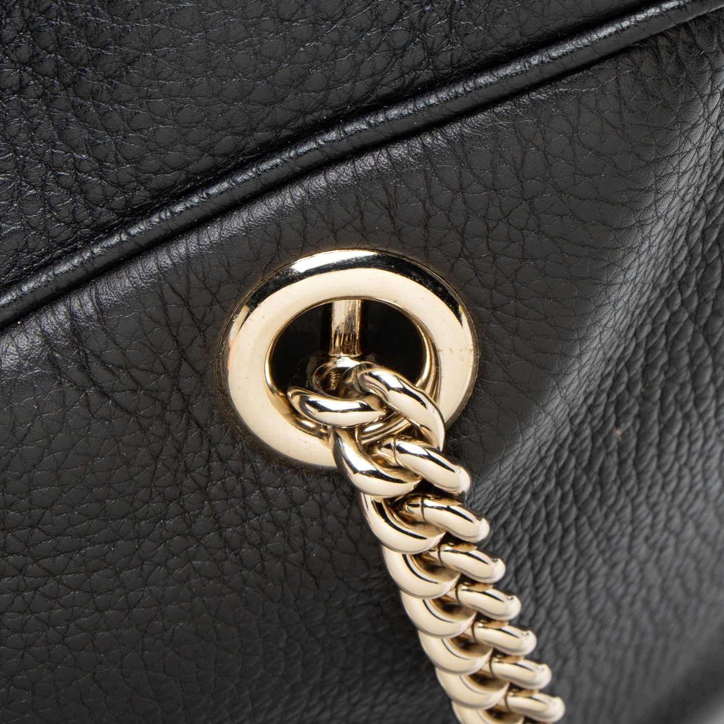 Gucci Leather Soho Chain Shoulder Bag