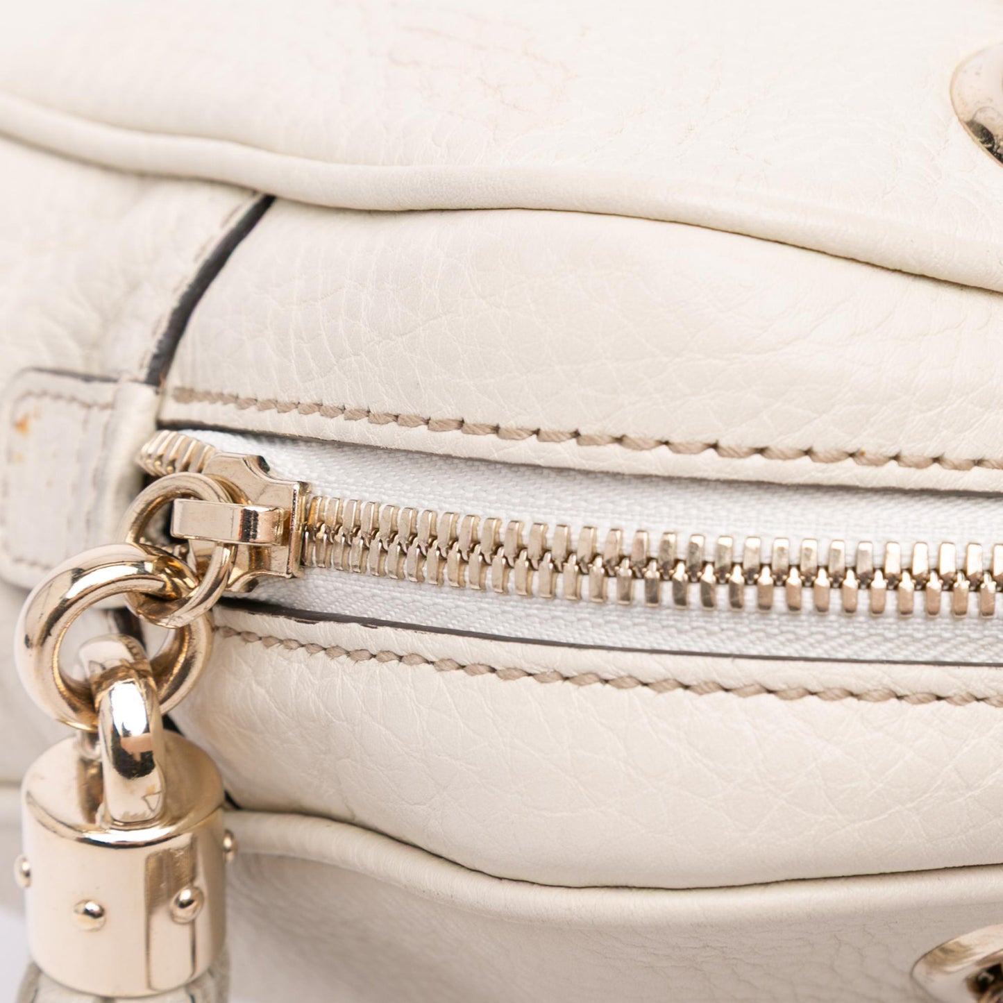 Gucci Leather Soho Chain Zip Shoulder Bag