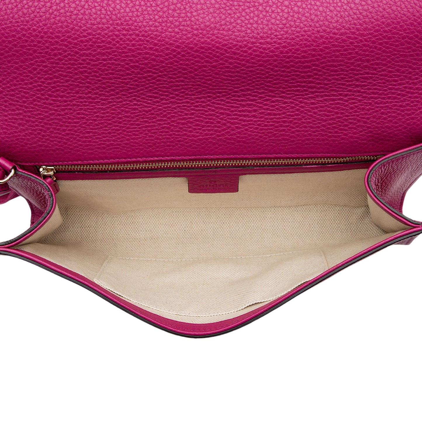 Gucci Leather Soho Clutch (SHF-WphwoI)