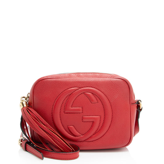 Gucci Leather Soho Disco Bag (SHF-J0xTkE)