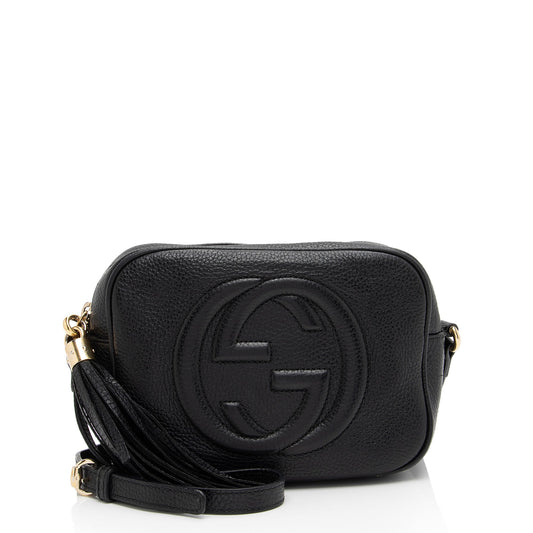Gucci Leather Soho Disco Bag (SHF-ZNrA7m)