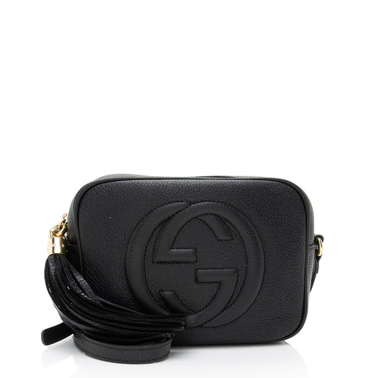 Gucci Leather Soho Disco Bag (SHF-JyFykP)