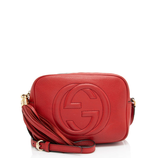 Gucci Leather Soho Disco Bag (SHF-RmFqvD)