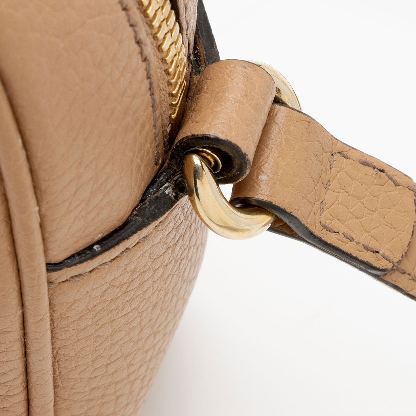 Gucci Leather Soho Disco Bag (SHF-REXJQx)