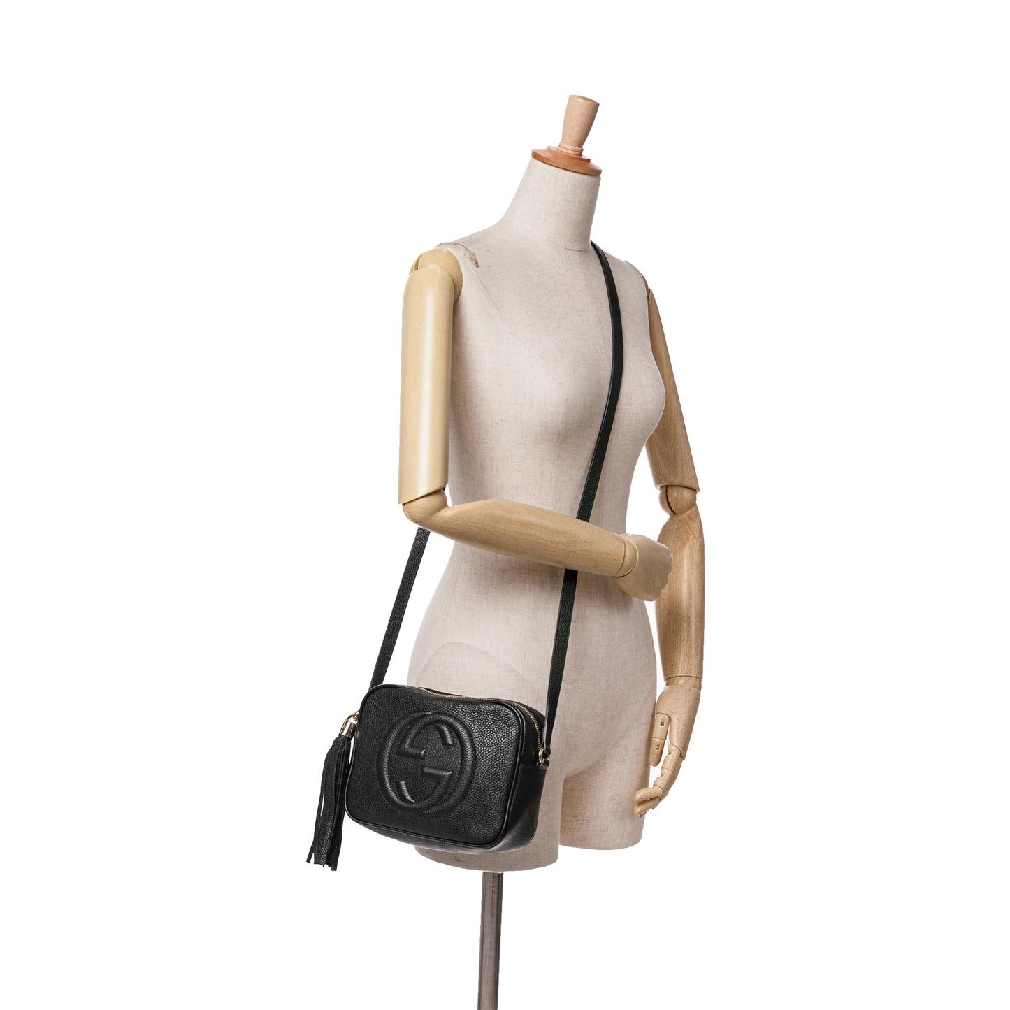 Gucci Leather Soho Disco Crossbody (SHG-gh486Q)