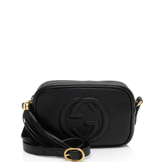 Gucci Leather Soho Disco Mini Bag (SHF-X7jJiu)