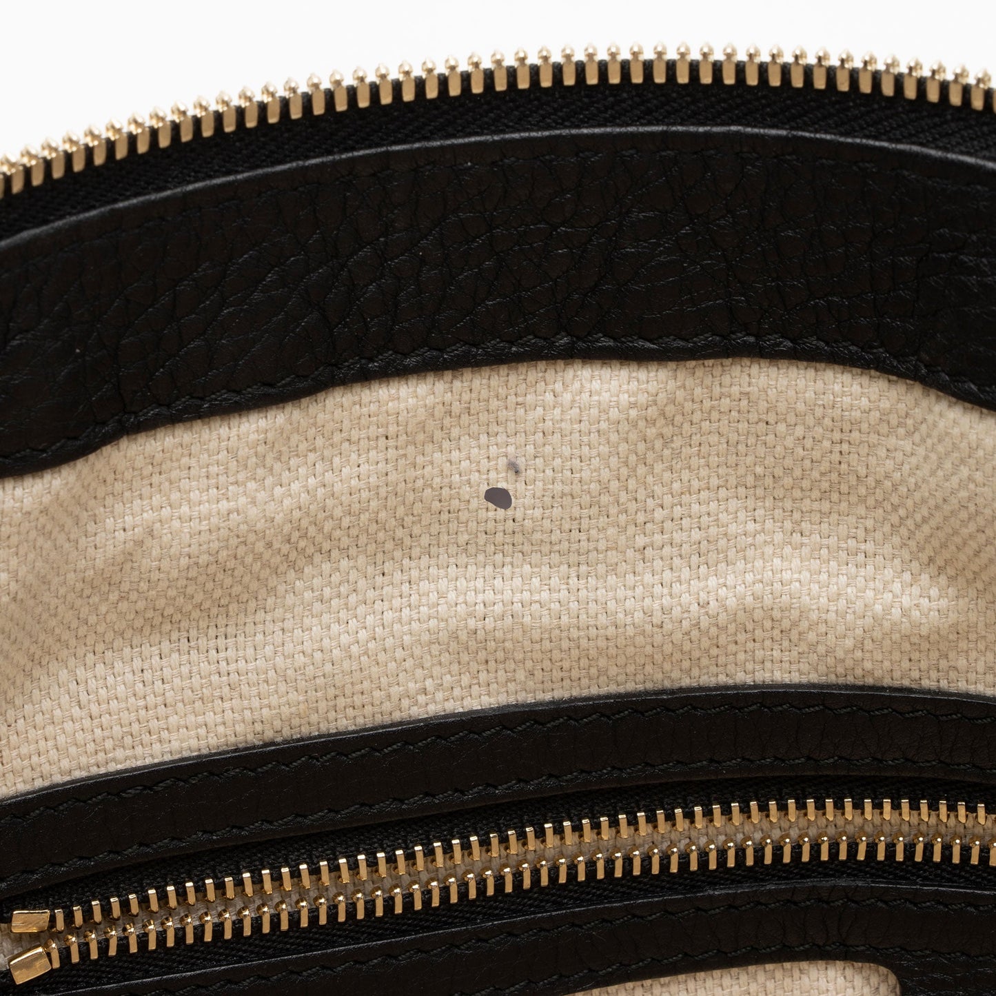 Gucci Leather Soho Large Zip Tote (SHF-3j2gH9)