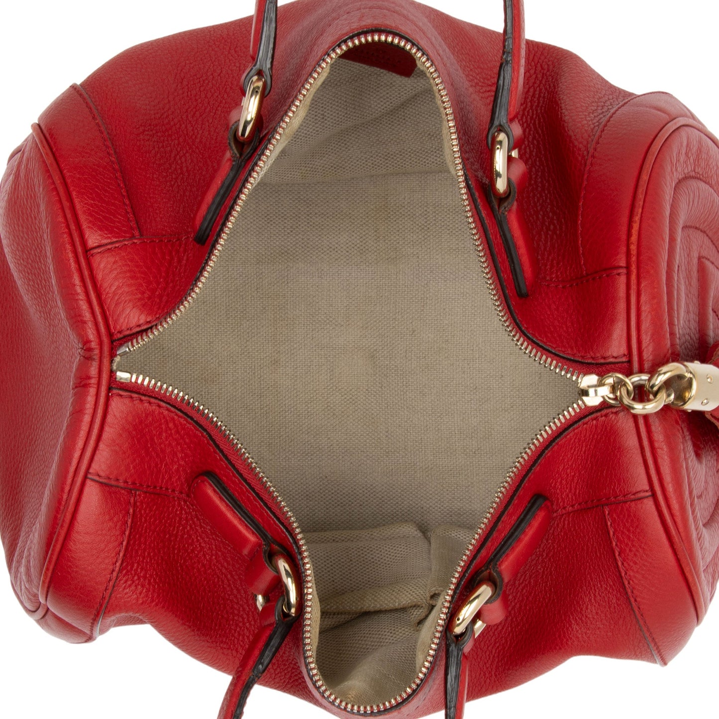 Gucci Leather Soho Medium Boston Bag (SHF-Xicyed)