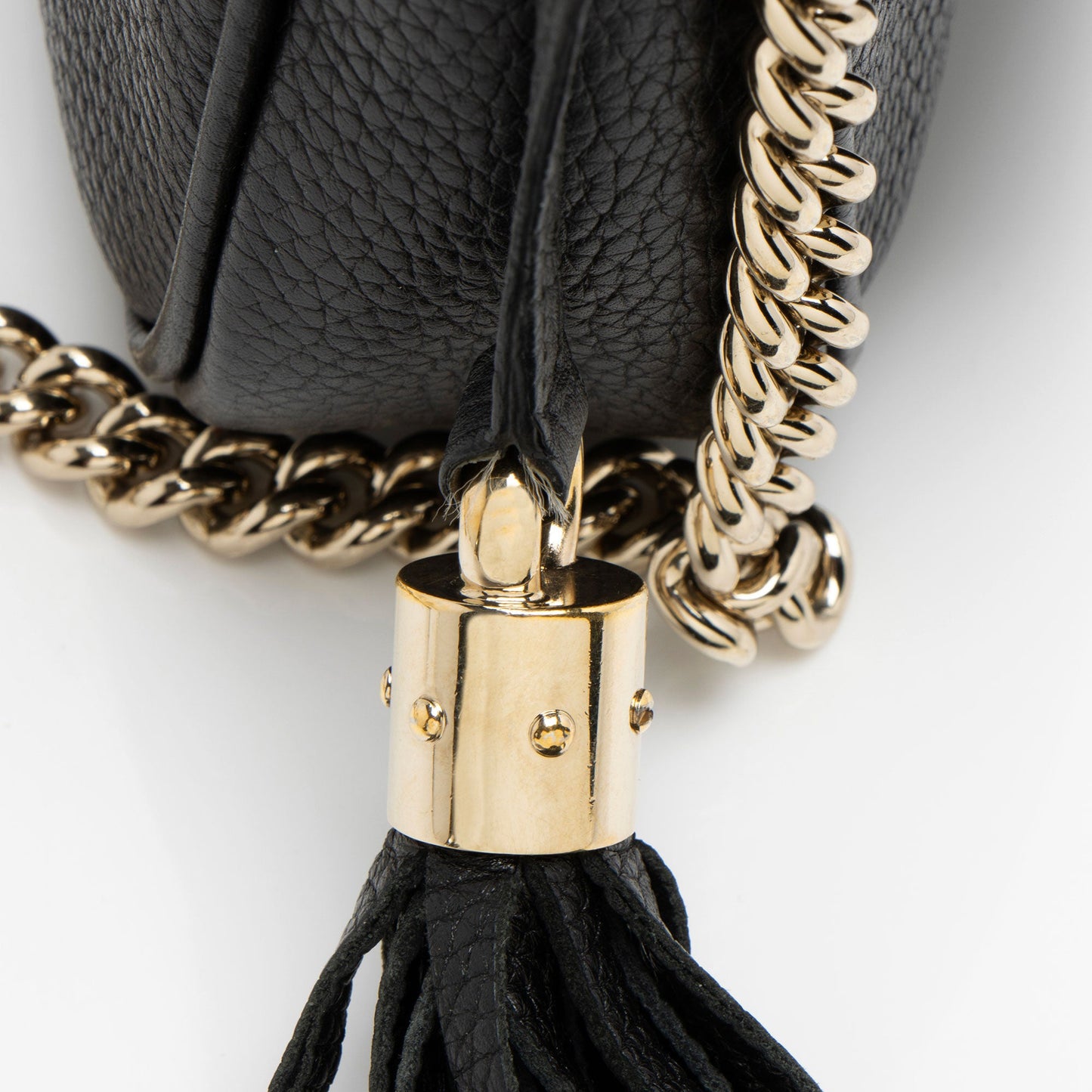 Gucci Leather Soho Medium Flap Bag (SHF-h90S5H)