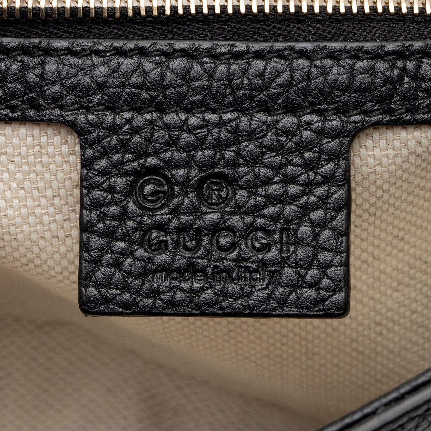 Gucci Leather Soho Medium Flap Bag
