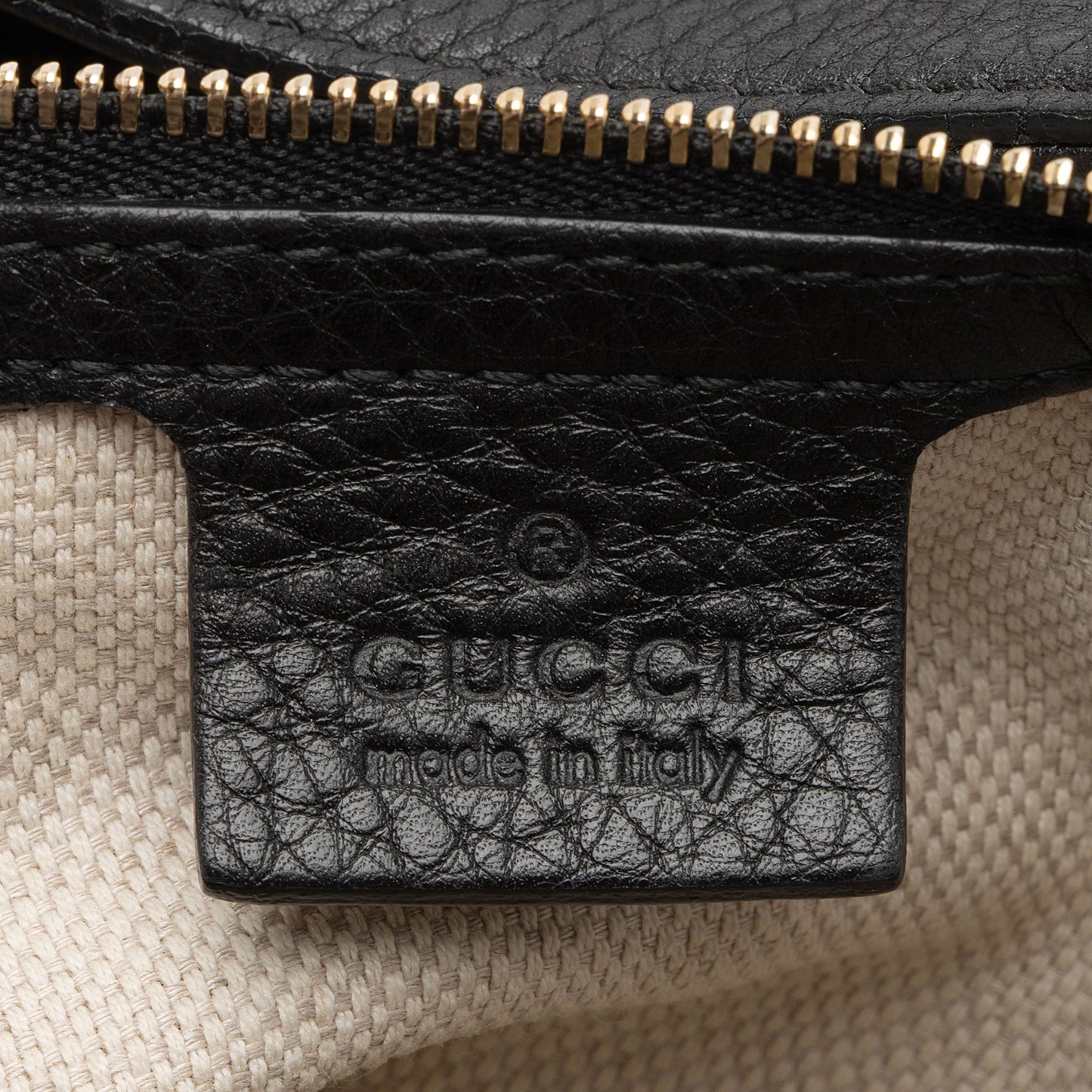 Gucci Leather Soho Medium Shoulder Bag (SHF-8jQb4S)
