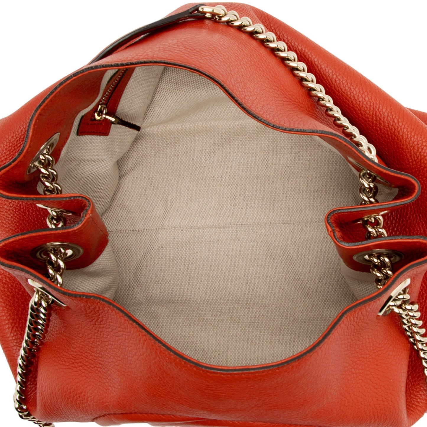 Gucci Leather Soho Medium Shoulder Bag (SHF-5ggSKH)