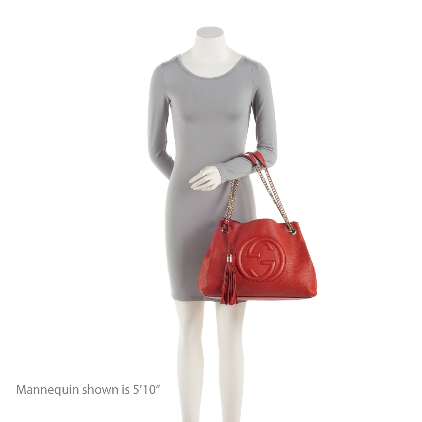 Gucci Leather Soho Medium Shoulder Bag (SHF-5ggSKH)