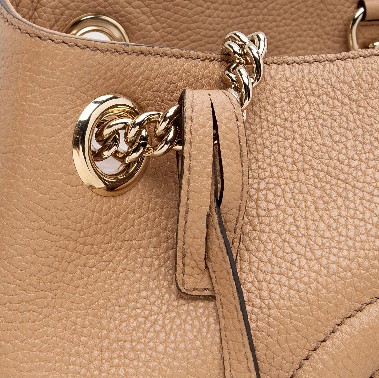 Gucci Leather Soho Medium Shoulder Bag (SHF-1JTOE4)