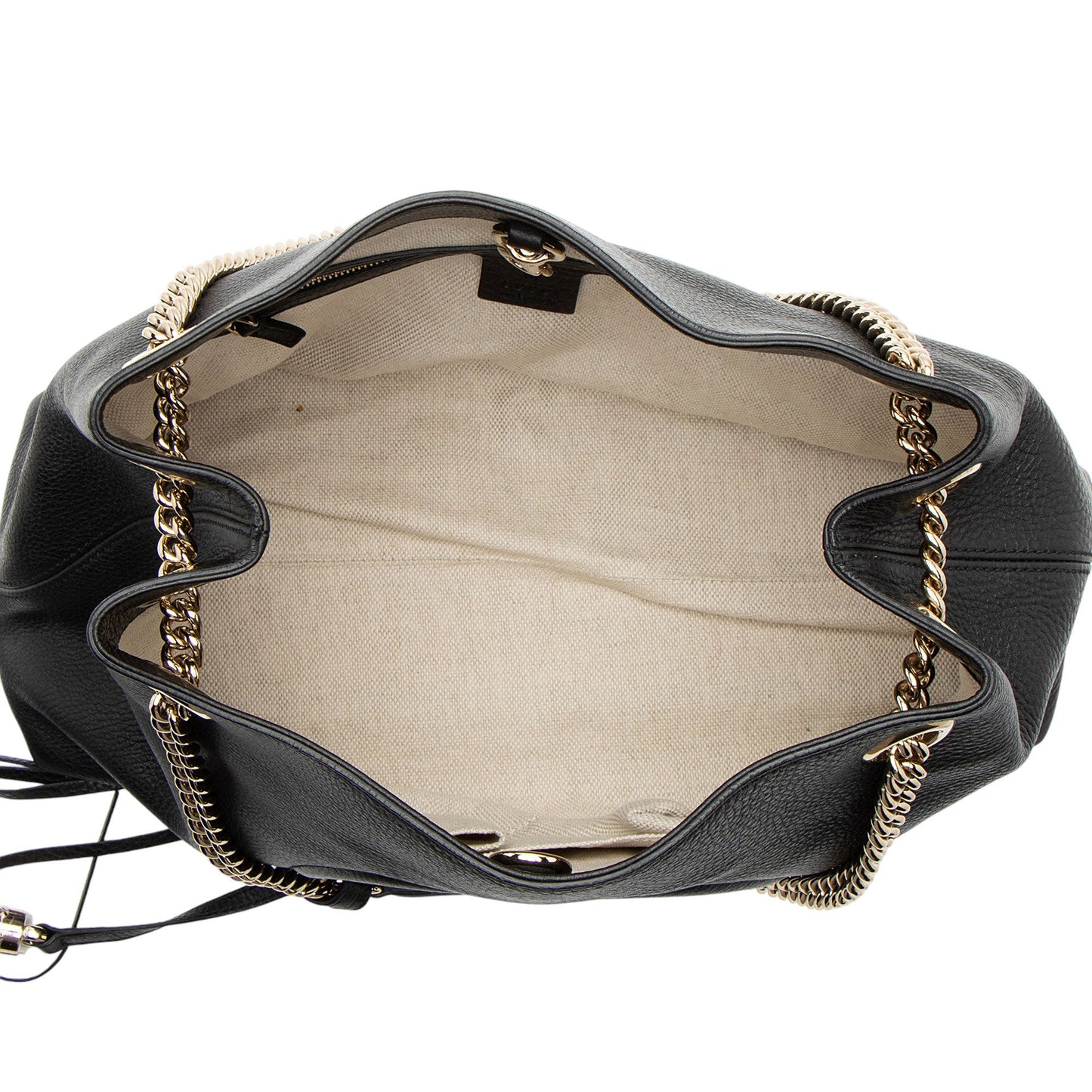 Gucci Leather Soho Medium Shoulder Bag (SHF-u260oT)