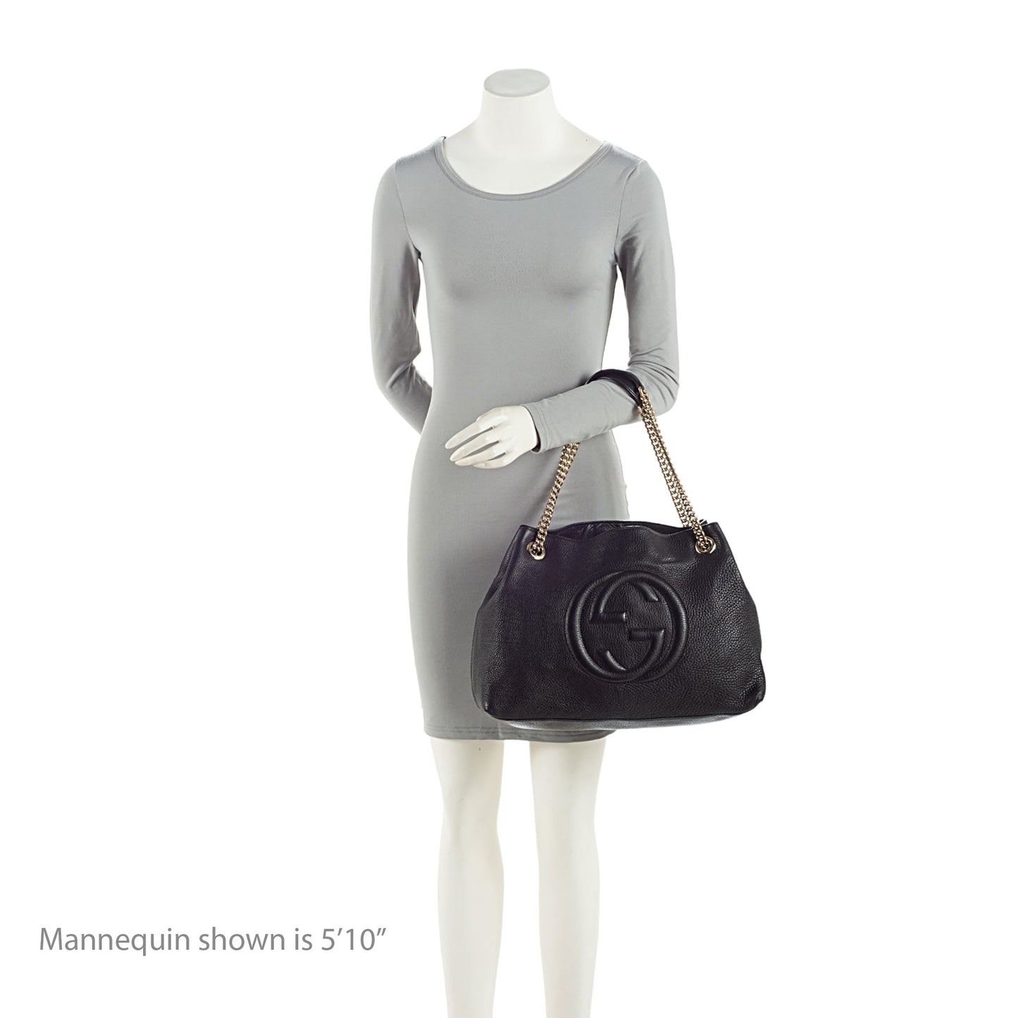 Gucci Leather Soho Medium Shoulder Bag (SHF-u260oT)