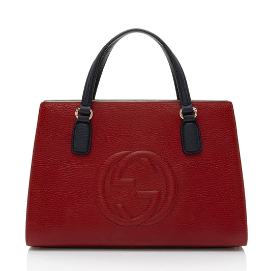Gucci Leather Soho Medium Satchel