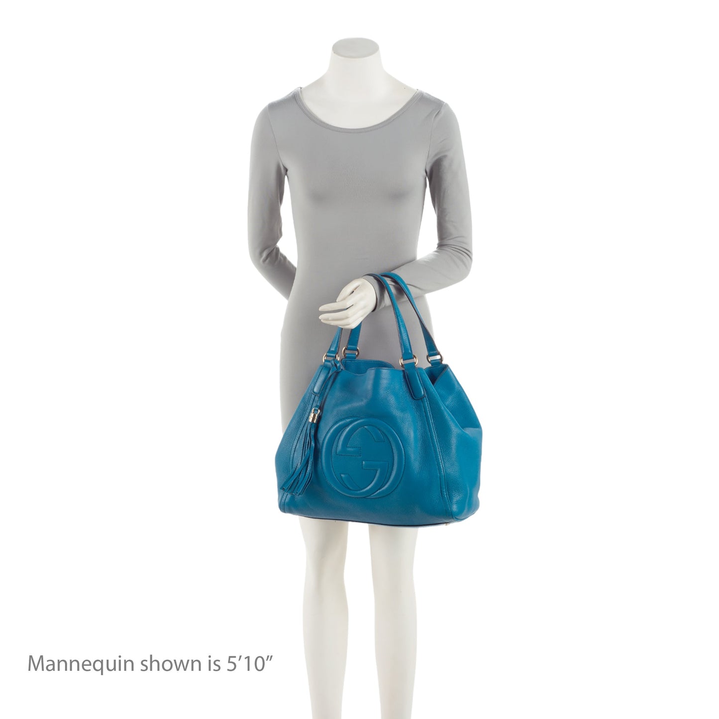 Gucci Leather Soho Medium Tote (SHF-u27fqE)