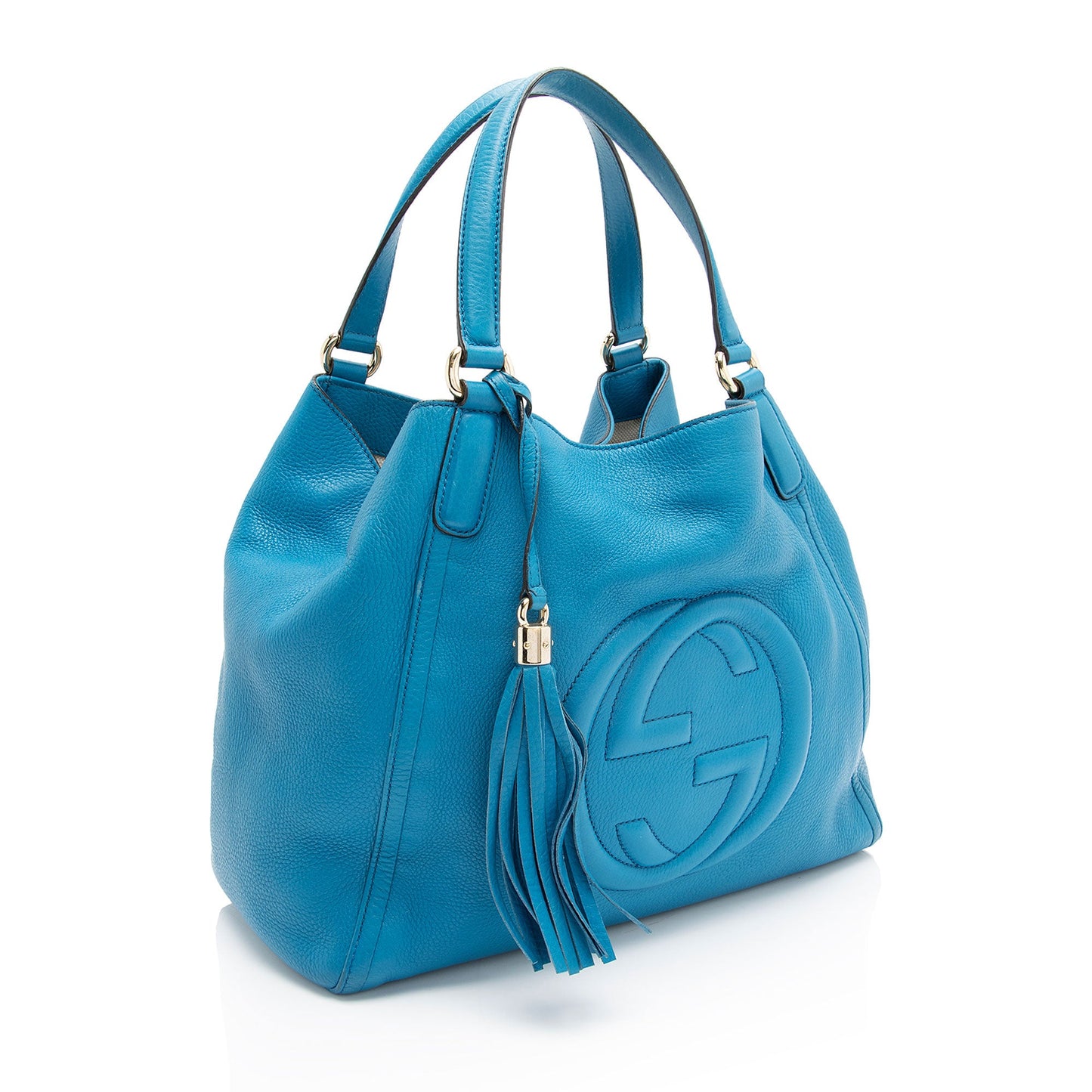 Gucci Leather Soho Medium Tote (SHF-u27fqE)