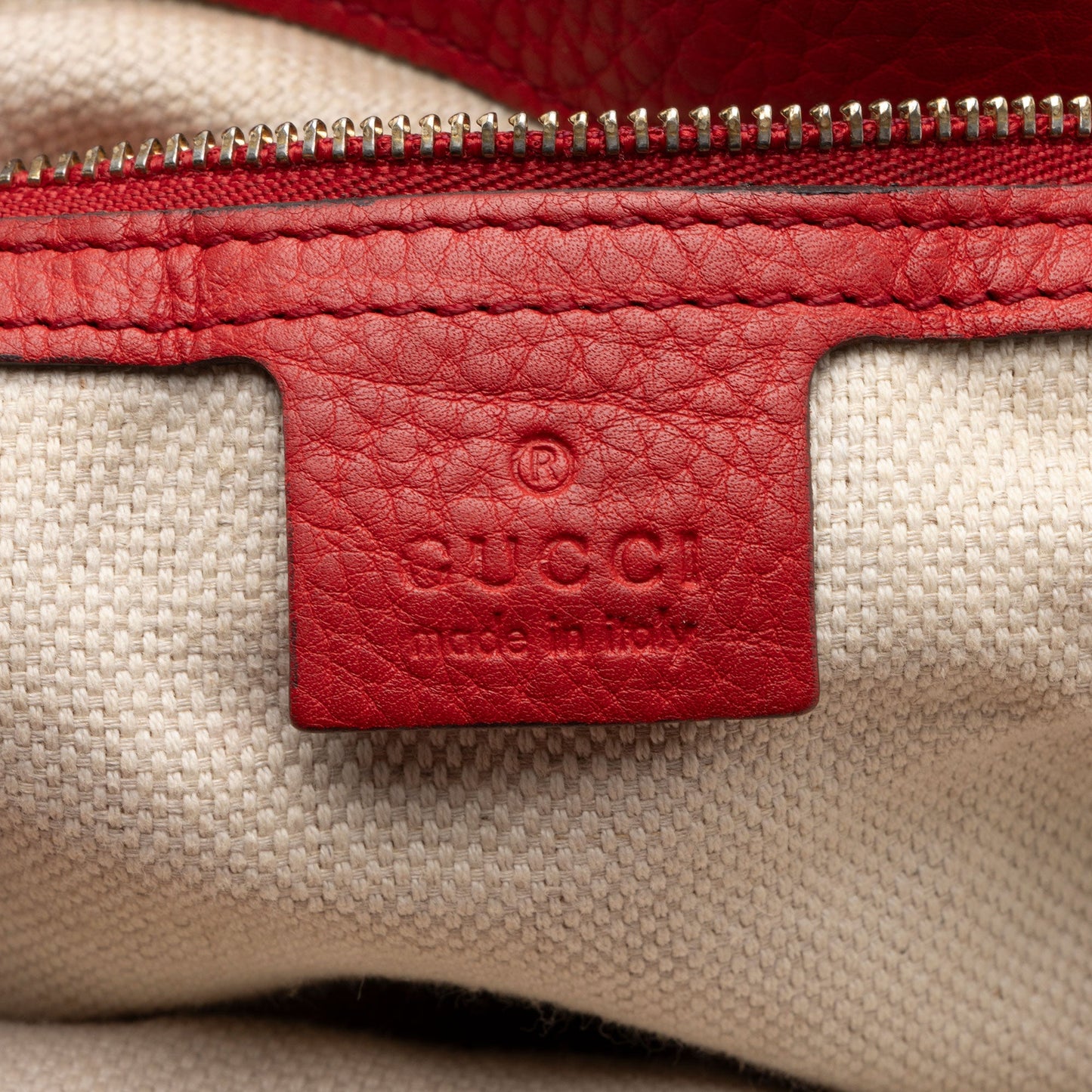 Gucci Leather Soho Medium Tote (SHF-hElGf2)