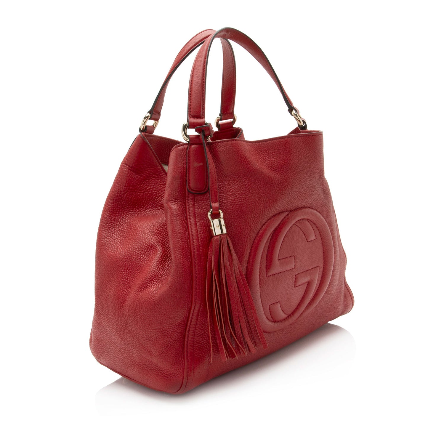 Gucci Leather Soho Medium Tote (SHF-hElGf2)