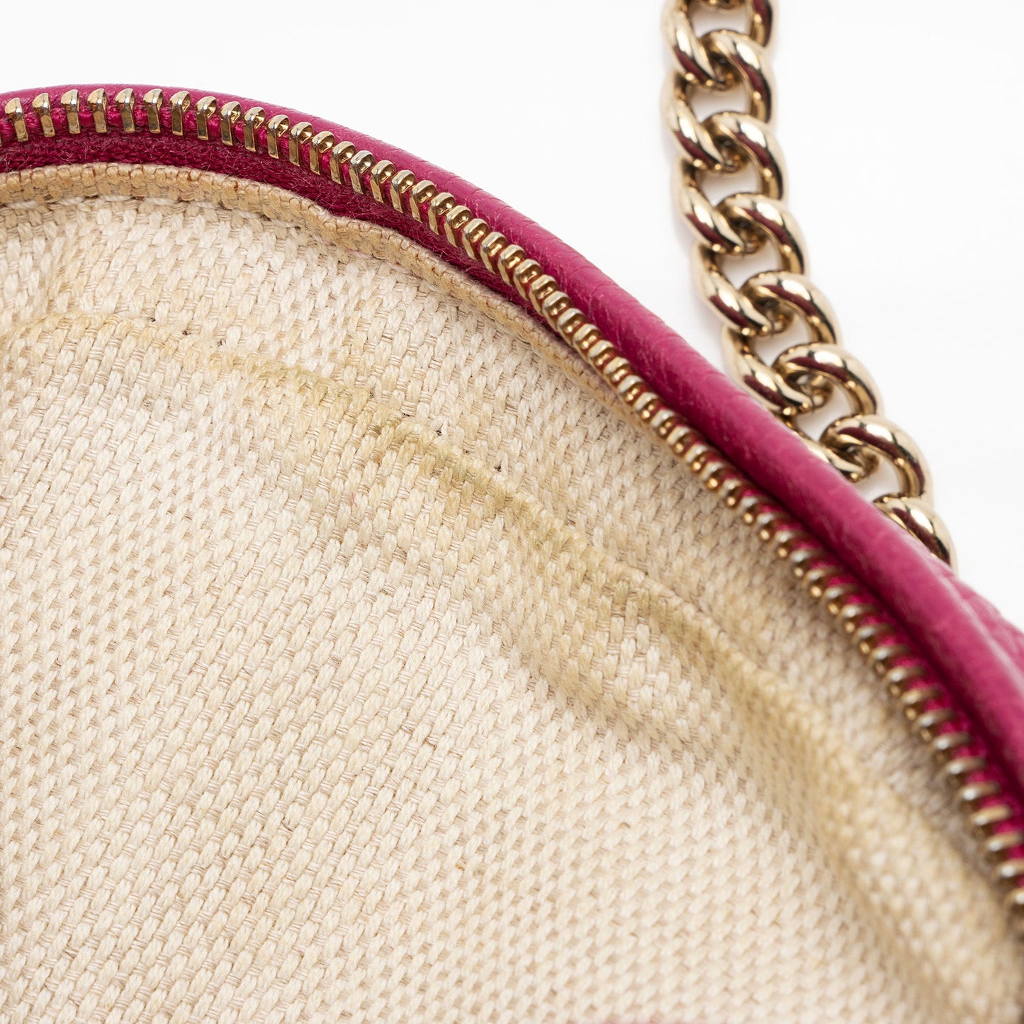 Gucci Leather Soho Mini Chain Bag (SHF-8kN0JE)