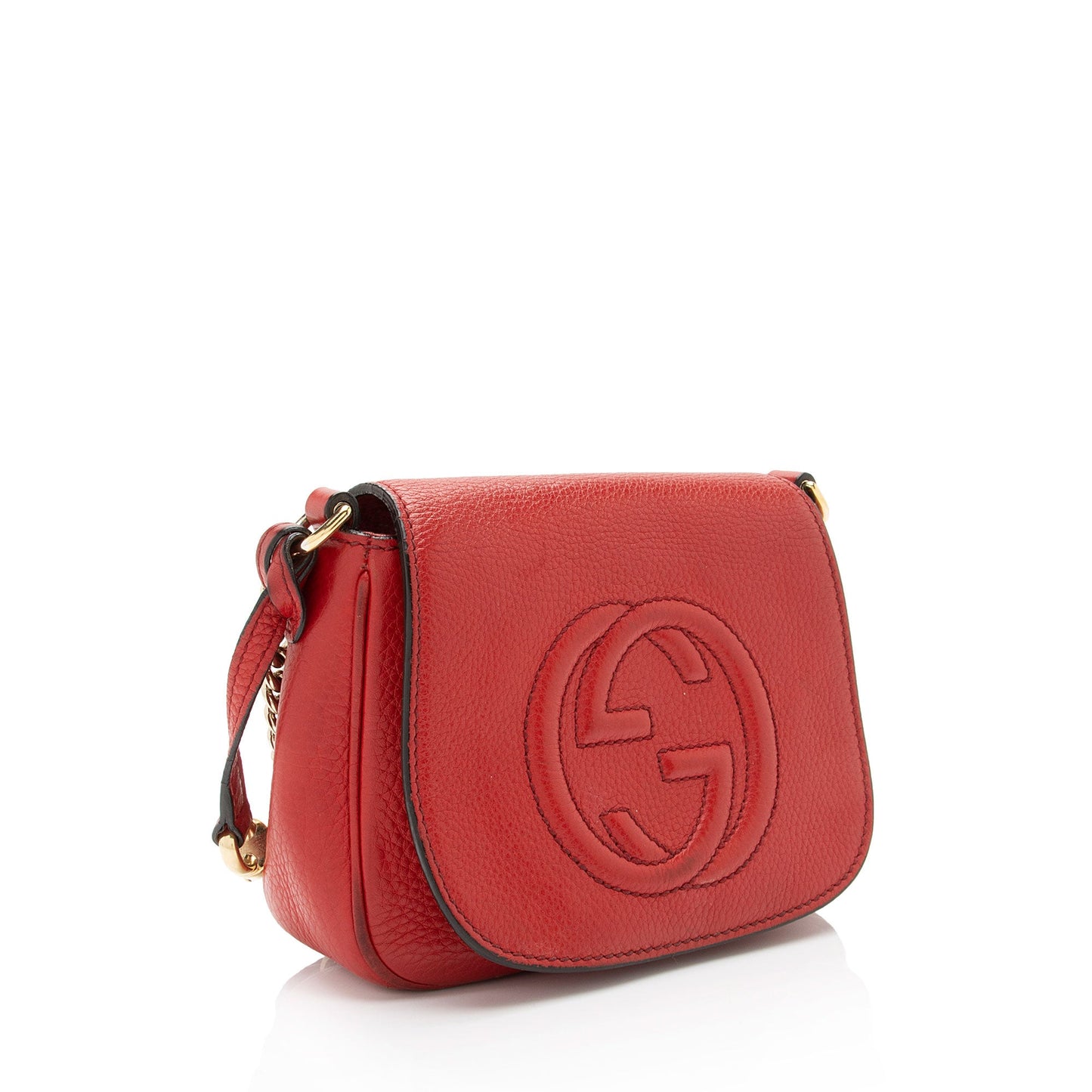 Gucci Leather Soho Small Chain Bag (SHF-AYxiLF)