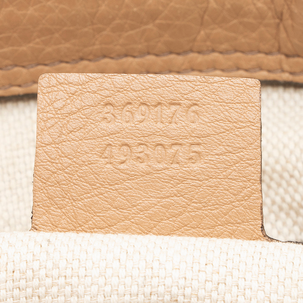Gucci Leather Soho Top Handle Tote