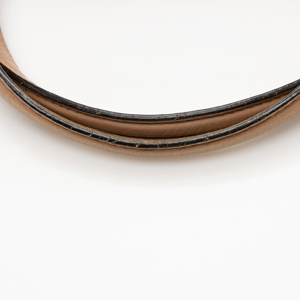 Gucci Leather Soho Top Handle Tote