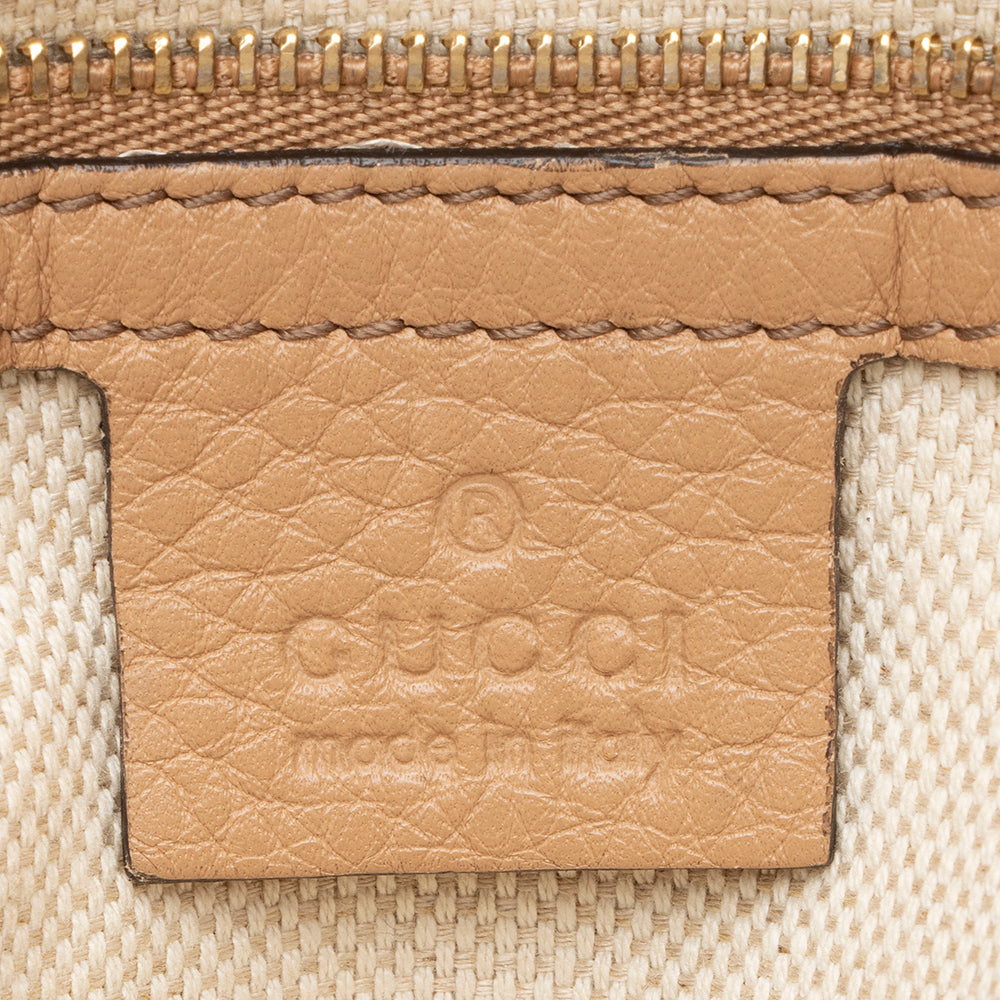 Gucci Leather Soho Top Handle Tote