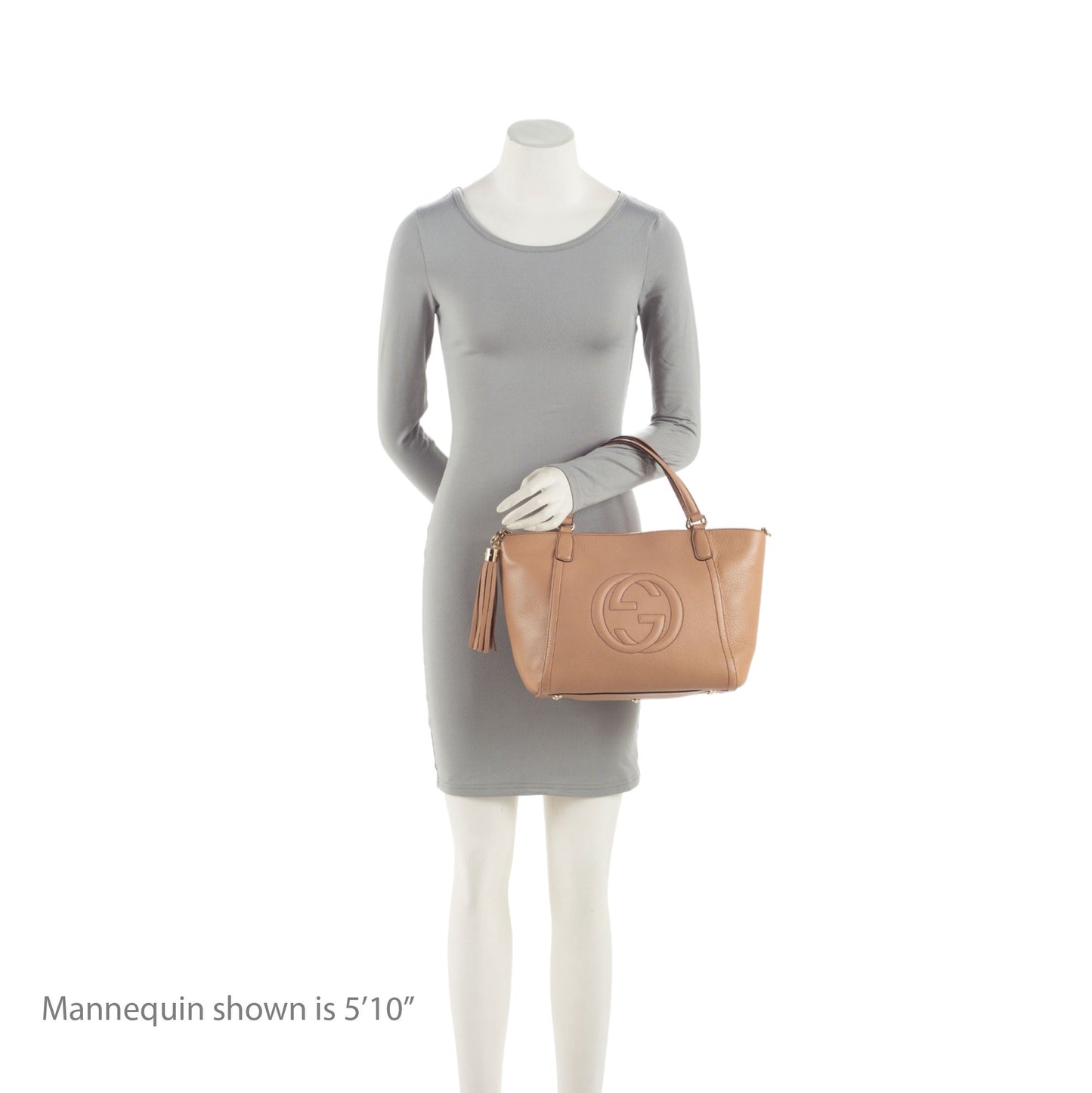 Gucci Leather Soho Top Handle Tote (SHF-eGmC43)