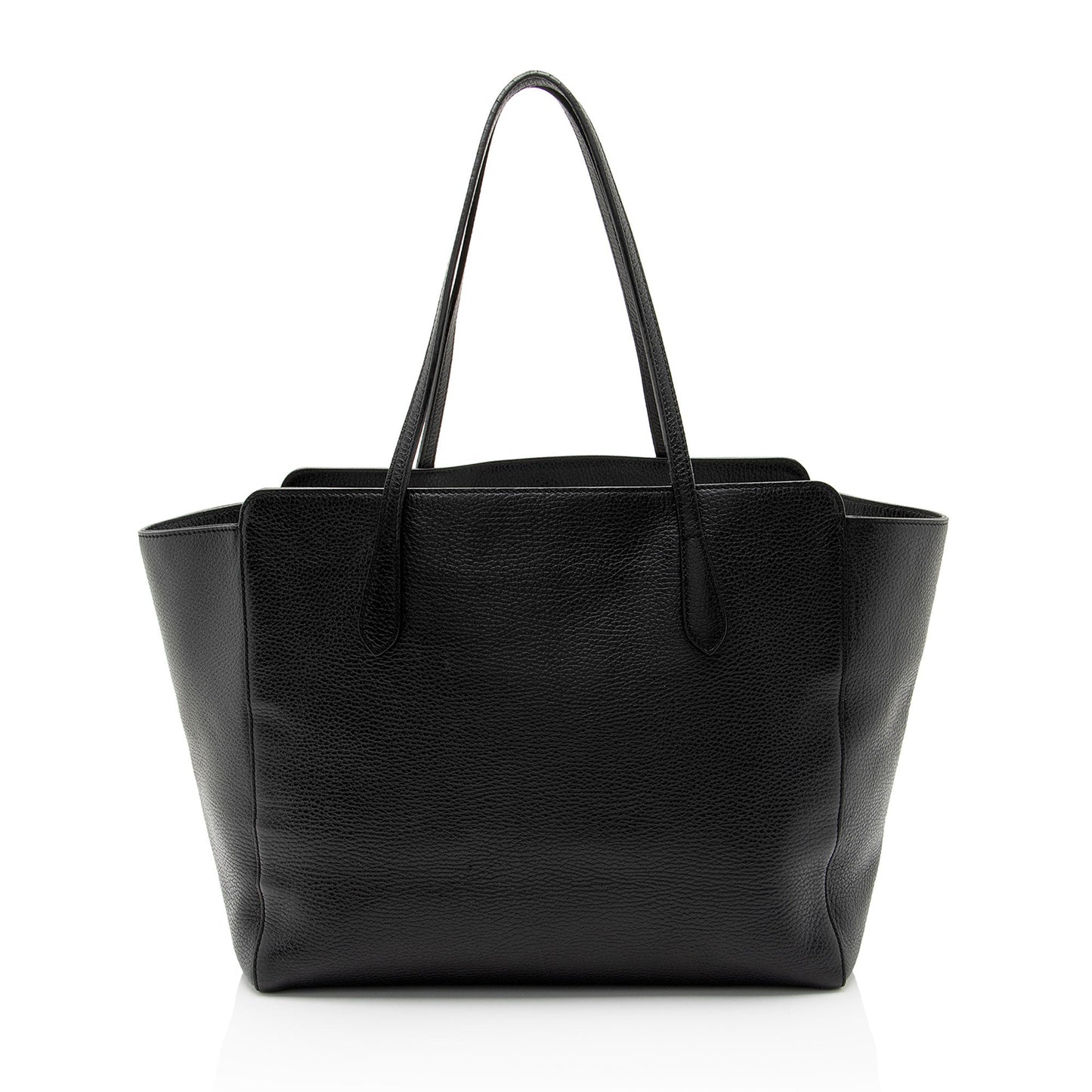 Gucci Leather Swing Medium Tote (SHF-b8kgN9)