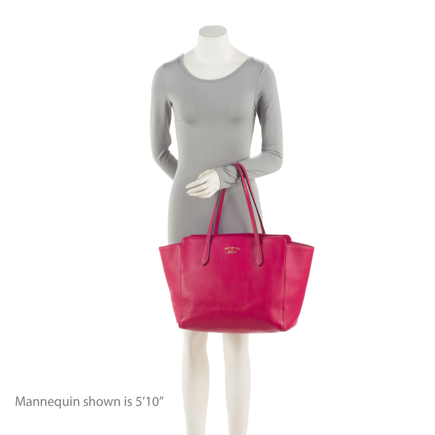 Gucci Leather Swing Medium Tote