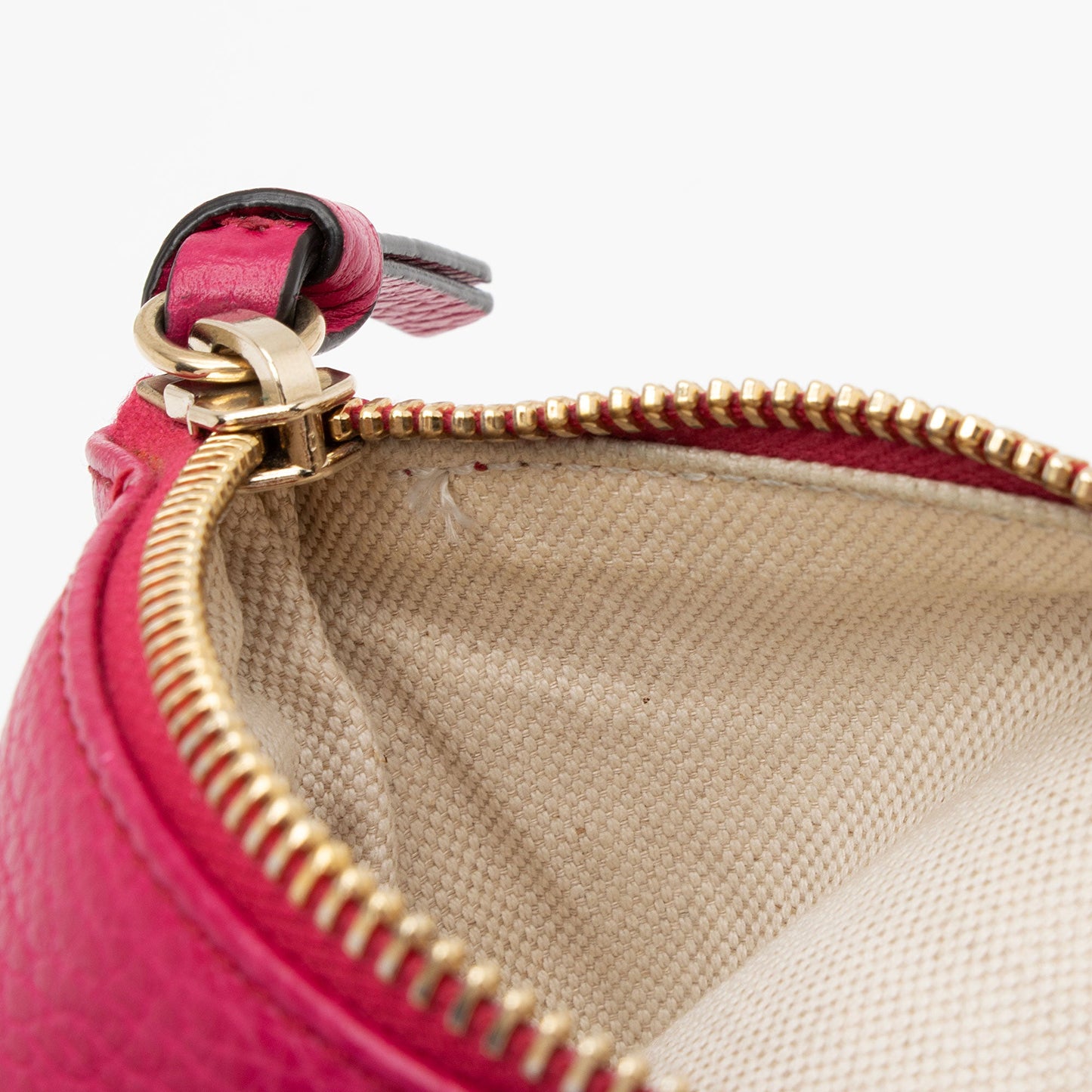 Gucci Leather Swing Small Pouch (SHF-ao2au6)