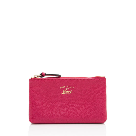 Gucci Leather Swing Small Pouch (SHF-ao2au6)