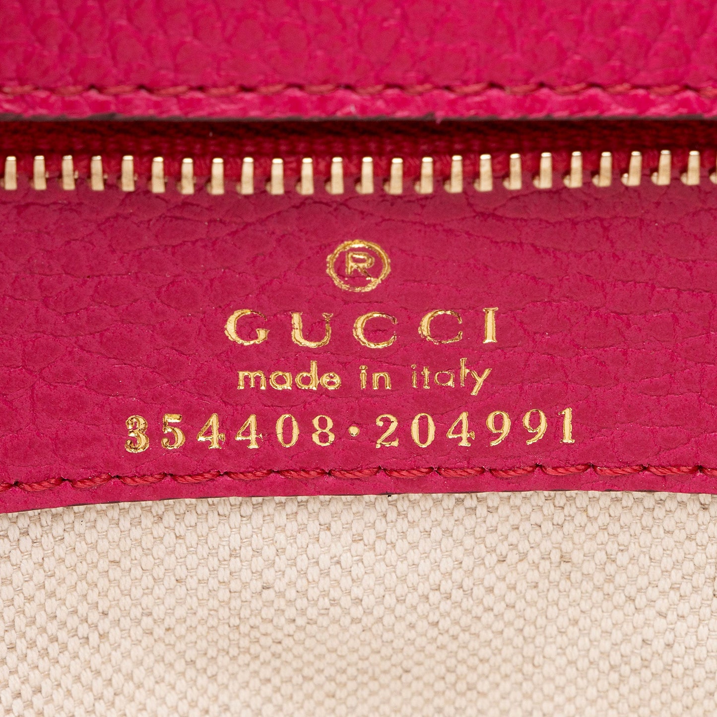 Gucci Leather Swing Small Tote