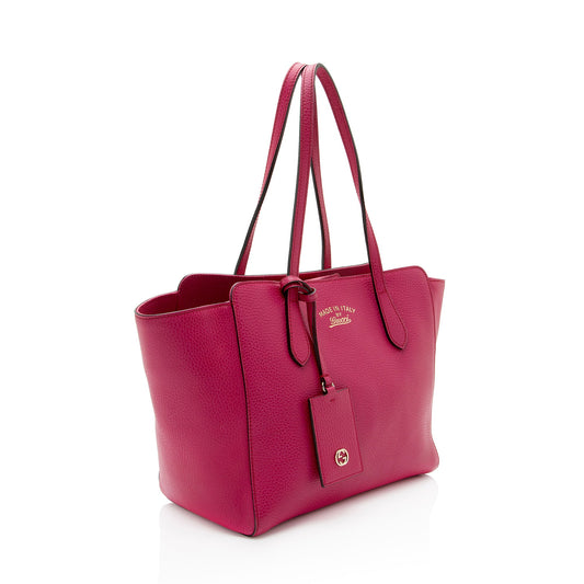 Gucci Leather Swing Small Tote