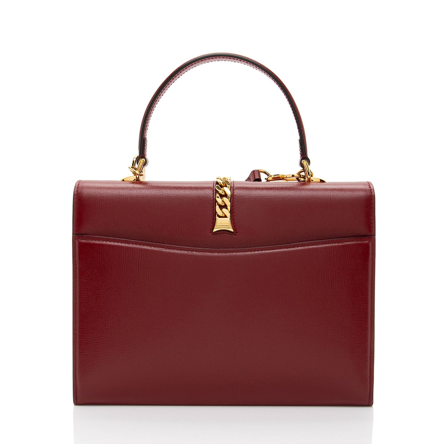 Gucci Leather Sylvie 1969 Medium Top Handle
