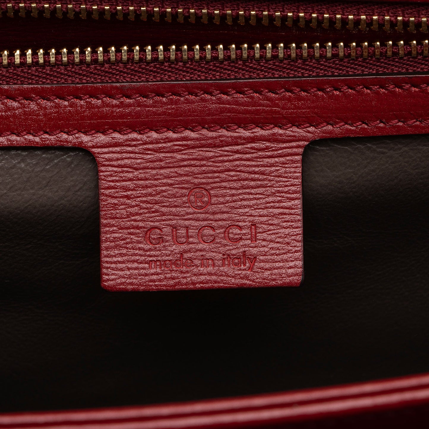 Gucci Leather Sylvie 1969 Medium Top Handle