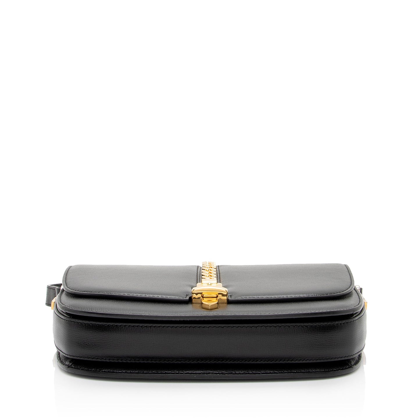 Gucci Leather Sylvie 1969 Small Shoulder Bag (SHF-Dygrqc)