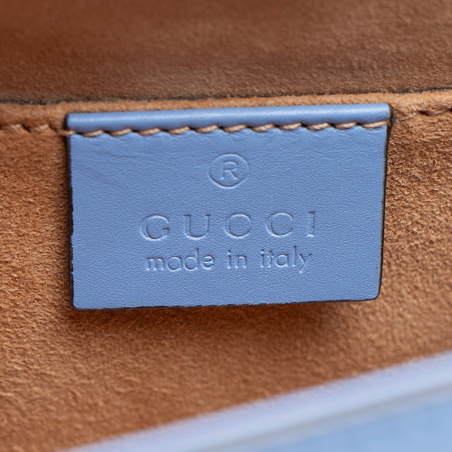 Gucci Leather Sylvie Mini Top Handle
