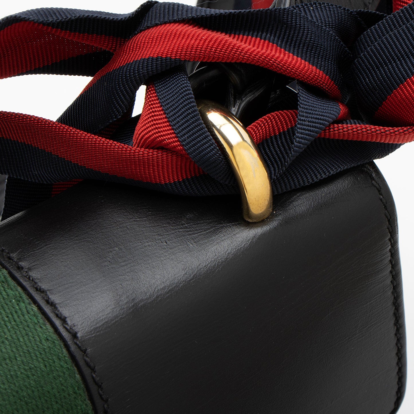 Gucci Leather Sylvie Small Shoulder Bag