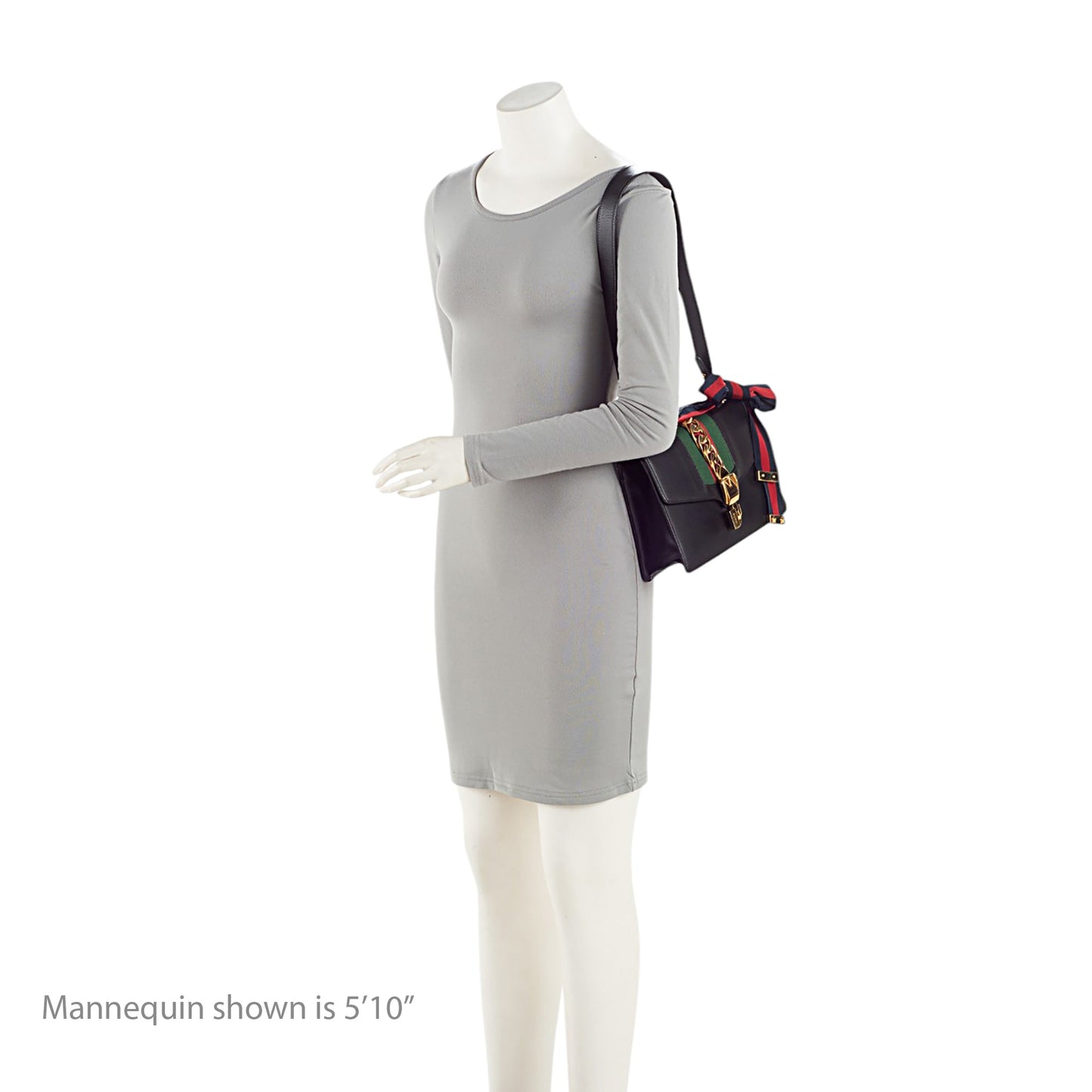 Gucci Leather Sylvie Small Shoulder Bag