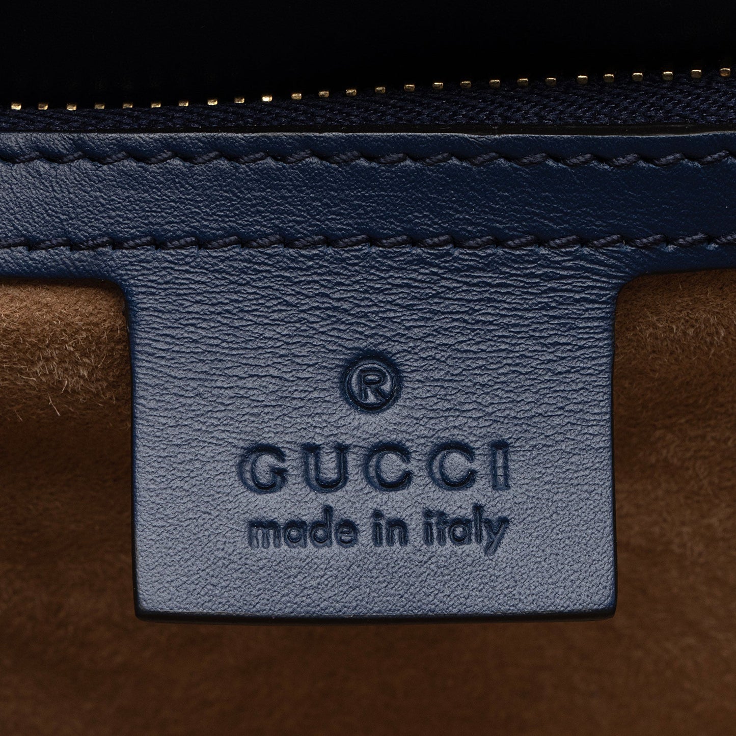 Gucci Leather Sylvie Medium Top Handle (SHF-s5Ji15)