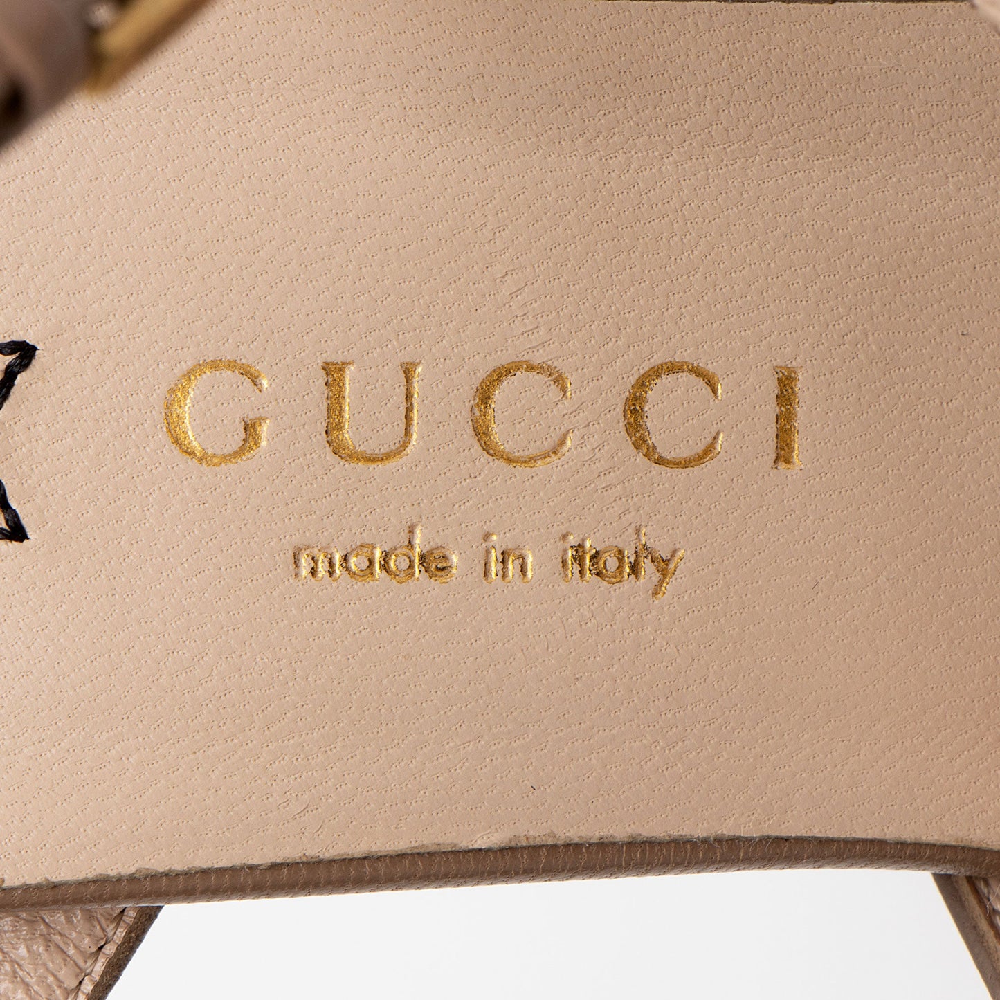 Gucci Leather Angel T-Strap Platform Pumps - Size 7.5 / 37.5