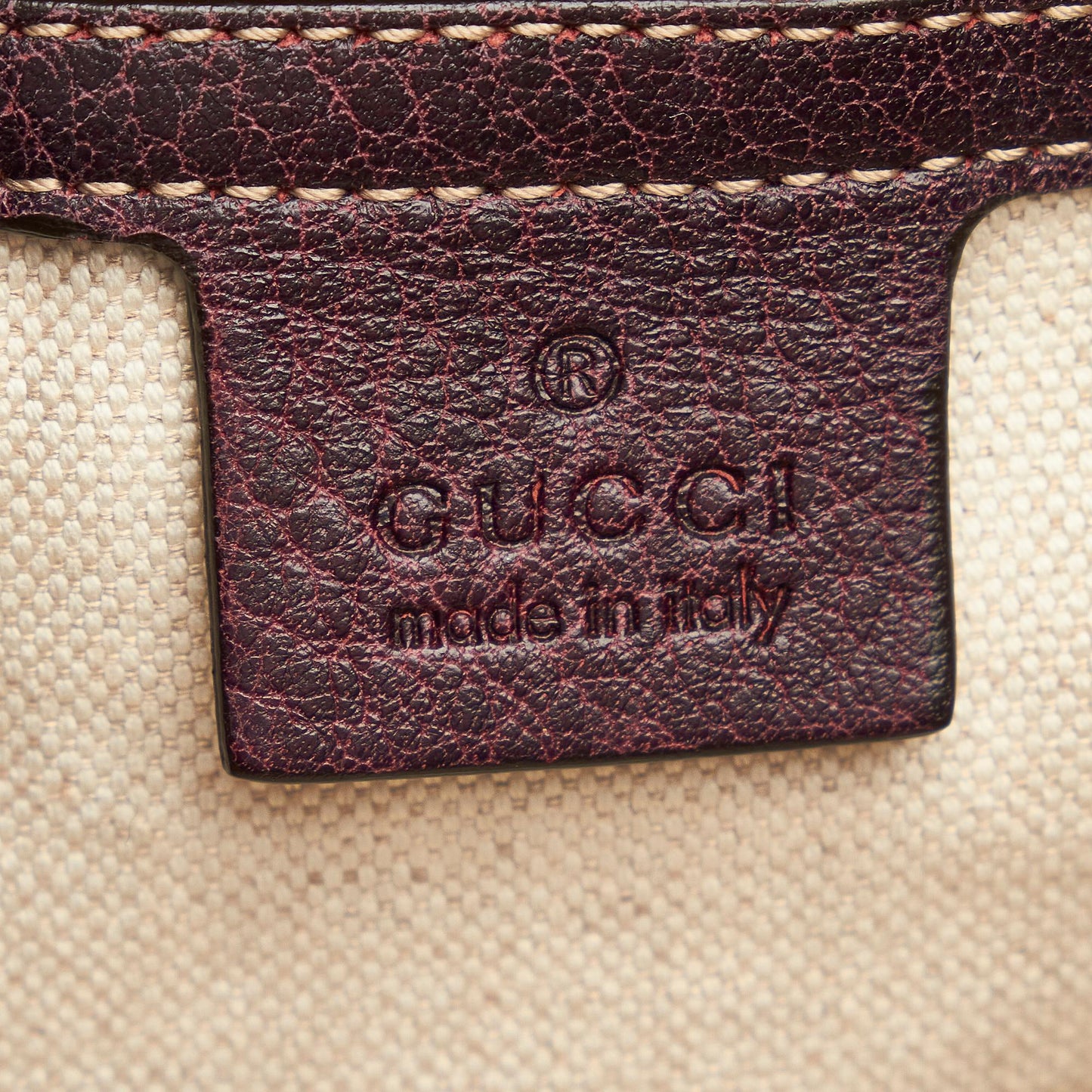 Gucci Leather Tote Bag (SHG-23752)